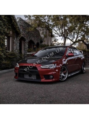 Передние фары LED Mitsubishi Lancer X (2007 - 2015)