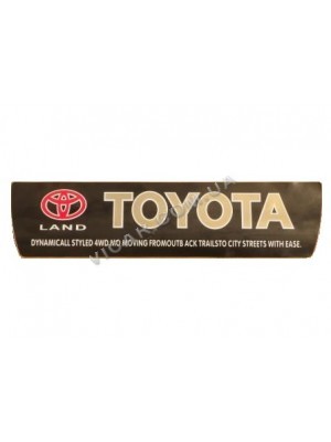 Наклейка Toyota 