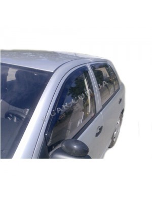 Дефлекторы окон Skoda Fabia (2000...)
