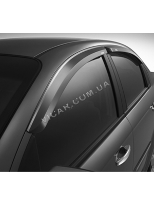Дефлекторы окон Mercedes E Class W211 (02-09)