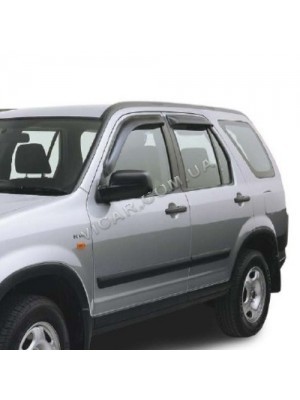 Дефлекторы окон (ветровики) Honda CR-V (02-06)