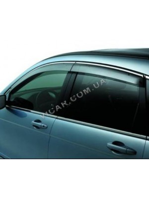Дефлекторы окон хром Honda CRV (2007-11)