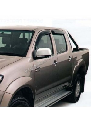 Дефлекторы окон Toyota Hilux (06+)