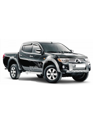 Дефлекторы окон Mitsubishi L200 (2005...)