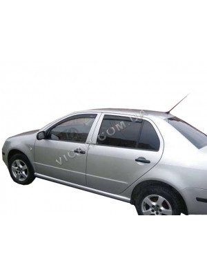 Дефлекторы окон (ветровики) Skoda Fabia  (2000...)