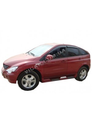 Дефлекторы окон (ветровики) SsangYong  Action (2006...)