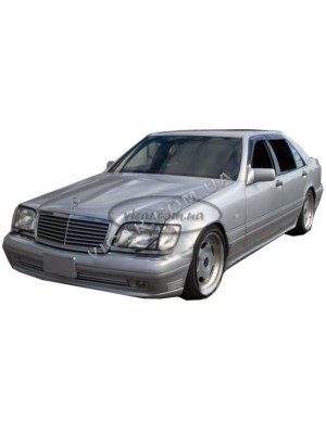 Дефлекторы окон-ветровики Mercedes W140