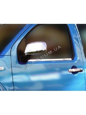 Нижние молдинги стекол nissan navara (2005...)