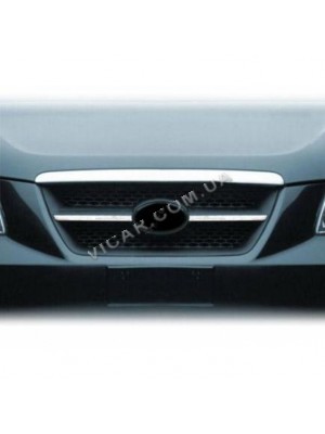 Накладки на решетку радиатора Hyundai Sonata NF (05-09)