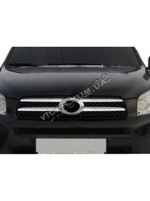 Накладки на решетку радиатора RAV-4 (06-12)