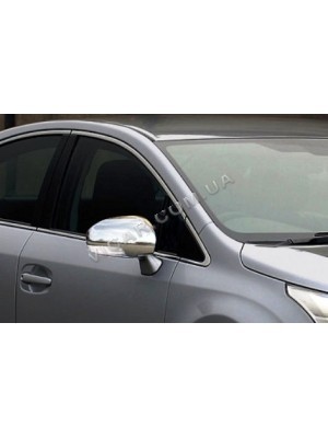 Накладки на зеркала Toyota Avensis (2009...)