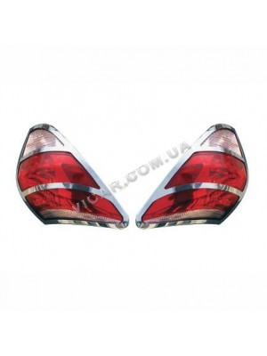 Окантовка задних фонарей Toyota RAV-4 (06-12)