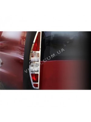 Окантовка задних фонарей Fiat Doblo (2006 - 09)