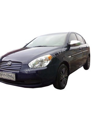 Накладки на зеркала Hyundai Accent (2006 - 10)