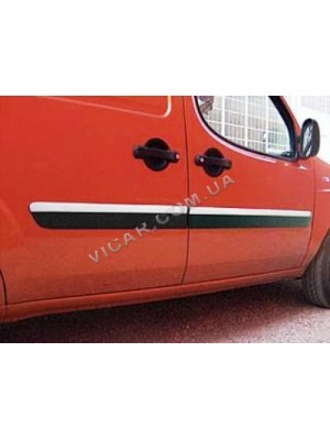 Молдинг дверной Fiat Doblo узкий 2006+