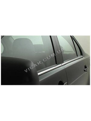 Нижние молдинги стекол Mitsubishi Lancer IX