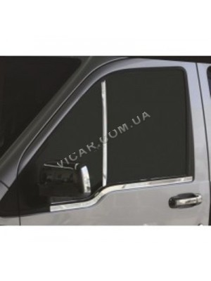 Нижние молдинги стекол Ford Connect 02+