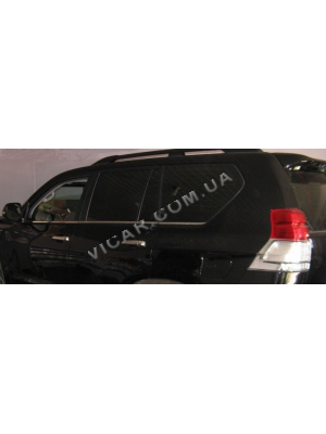 Нижние молдинги стекол Toyota Prado 150