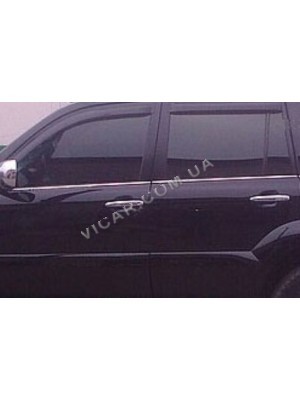 Нижние молдинги стекол Honda CR-V 2002+