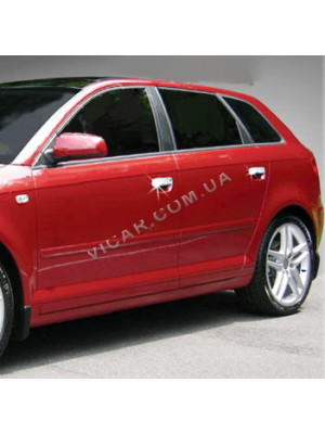 Накладки на дверные ручки Audi A4
