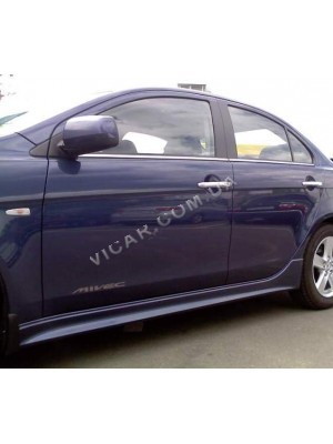 Накладки на дверные ручки Mitsubishi Lancer X