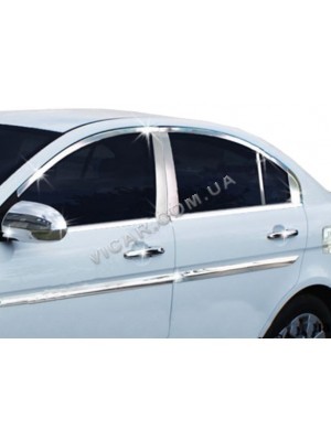 Накладки на ручки Hyundai Accent (2011...)