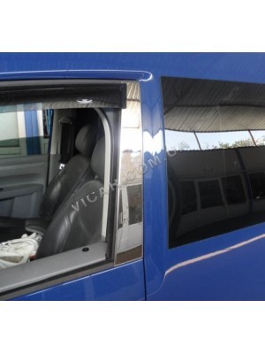 Накладки на стойки дверей Volkswagen Caddy (2004...)
