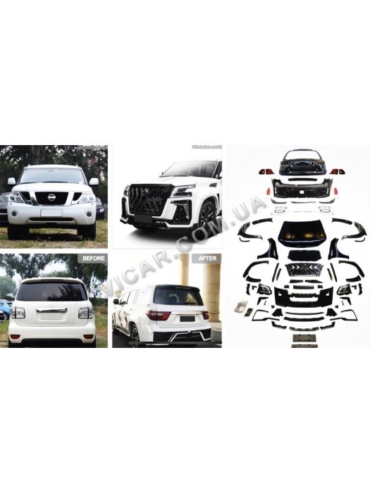 Комплект обвеса в стиле 21года для  Nissan Patrol 10+