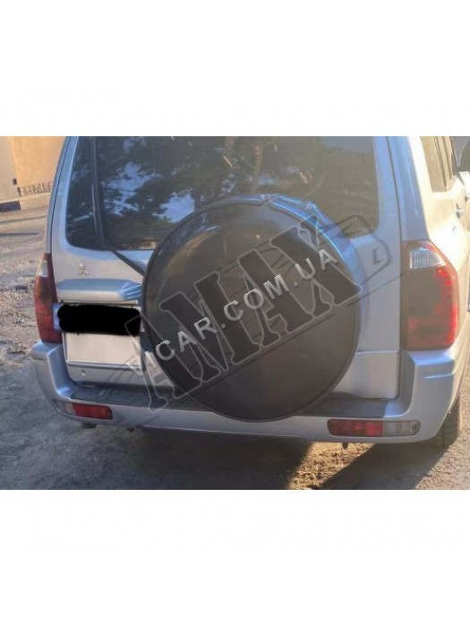 Чехол запаски металлический Mitsubishi Pajero 3