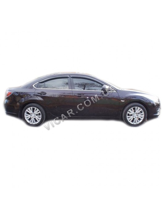 Дефлекторы окон Mazda 6 (2008-10)