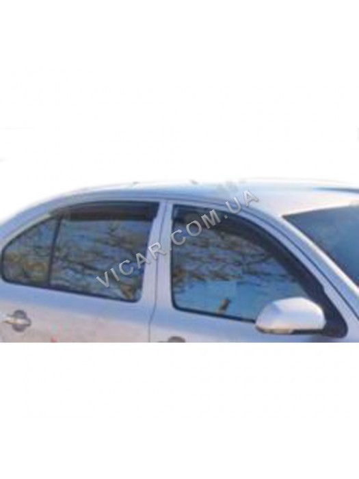 Дефлекторы окон Skoda Octavia A4 (1999-04)