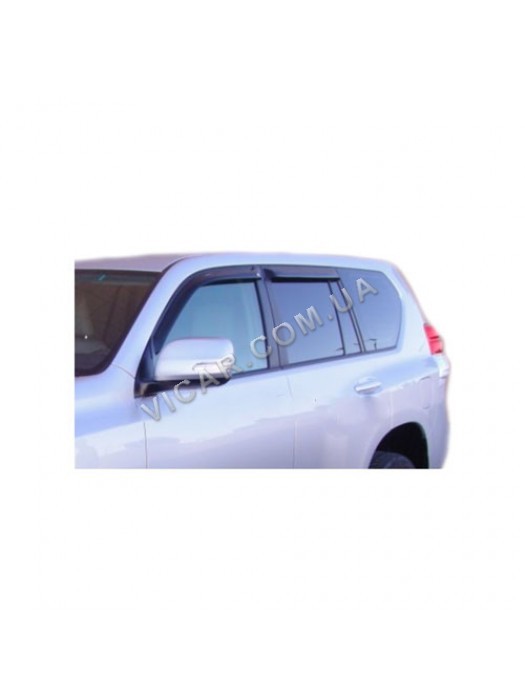 Ветровики-дефлекторы окон Toyota Prado 150 (09-13)