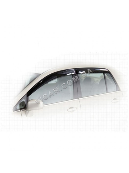 Дефлекторы окон Nissan Tiida (2007...)