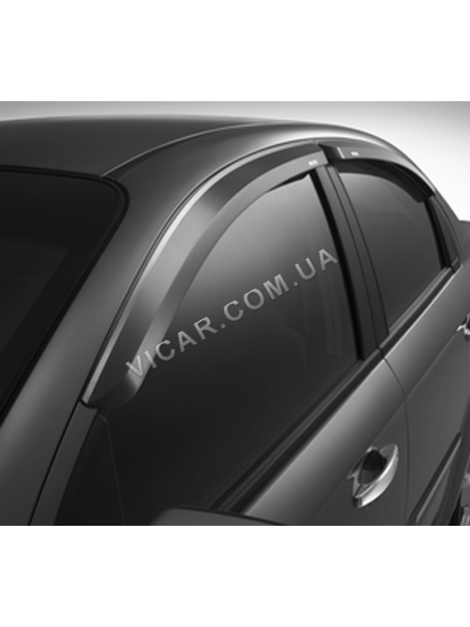 Дефлекторы окон Mercedes E Class W211 (02-09)