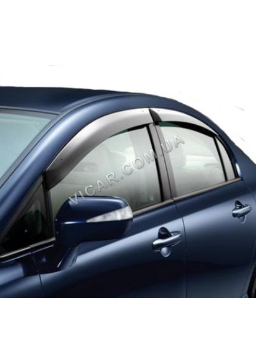 Дефлекторы окон Honda Civic (06+)