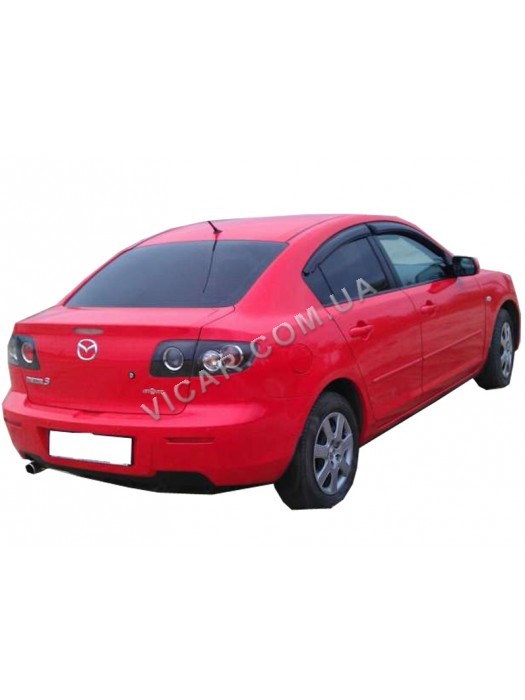 Дефлекторы окон-ветровики Mazda 3 (2003-08)