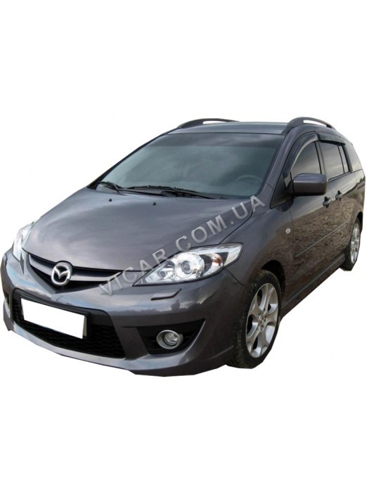 Дефлекторы окон (ветровики) Mazda 5 (2005…)