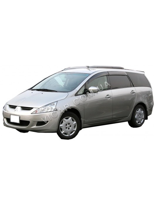 Дефлекторы окон (ветровики) Mitsubishi Grandis (2004...)