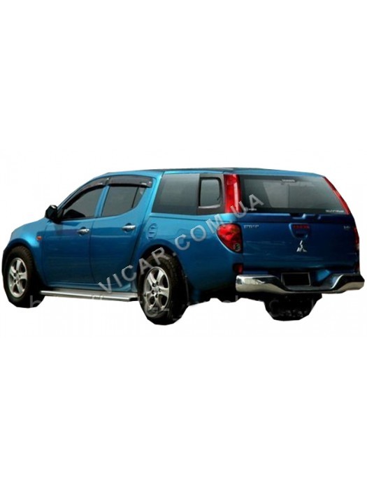 Дефлекторы окон-ветровики Mitsubishi  L200 (2007)