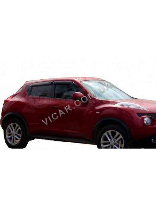 Дефлекторы окон (ветровики) Nissan Juke (2011)