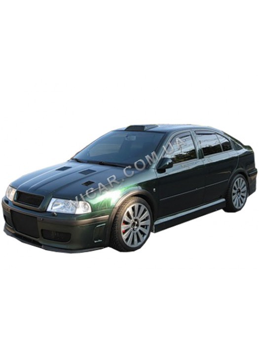 Дефлекторы окон-ветровики Skoda Octavia A4 (1999-04)