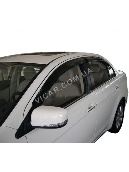 Дефлекторы окон (ветровики) Skoda Super B6 (2008...)