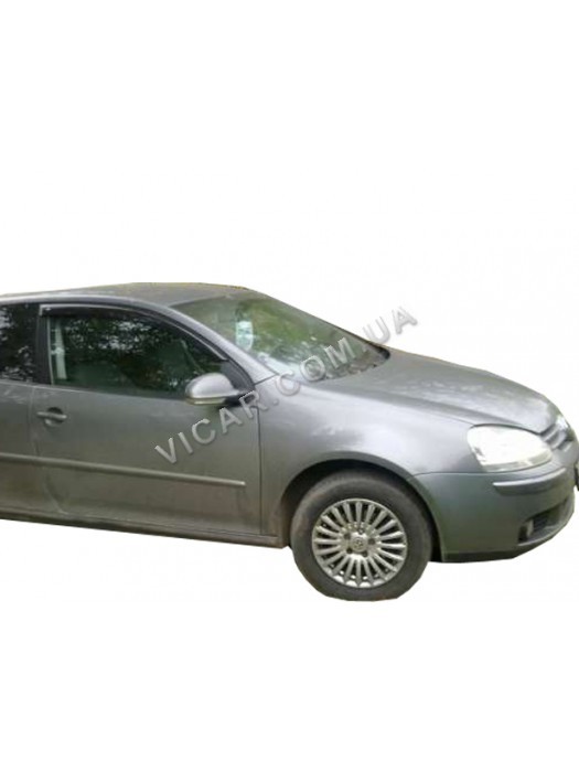 Дефлекторы окон (ветровики) Volkswagen Golf 5 (03-10)