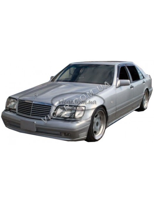 Дефлекторы окон-ветровики Mercedes W140