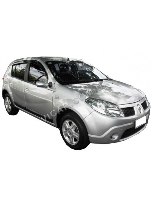 Дефлекторы окон (ветровики) Renault Sandero (2009...)