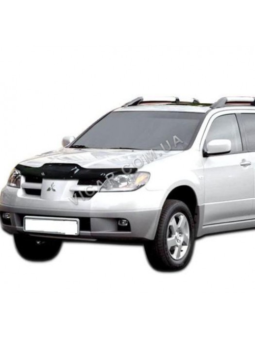 Дефлектор капота Mitsubishi Outlander (03-06)