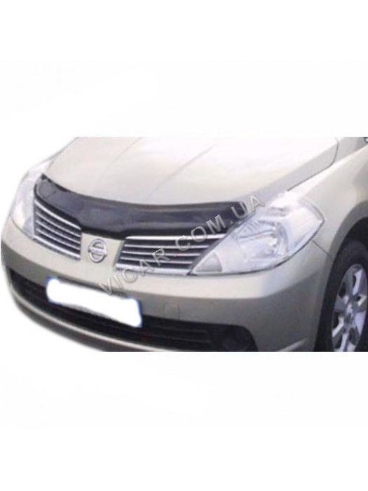 Дефлектор капота Nissan Tiida (2007...)