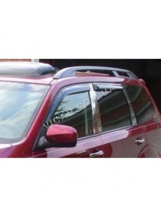Дефлекторы окон (ветровики) Subaru Forester 2008+
