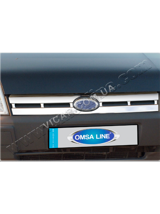 Накладка на решетку радиатора Ford Tourneo Connect (06-09)