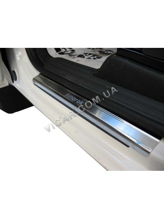 Накладки на пороги Volkswagen Amarok (2011...)